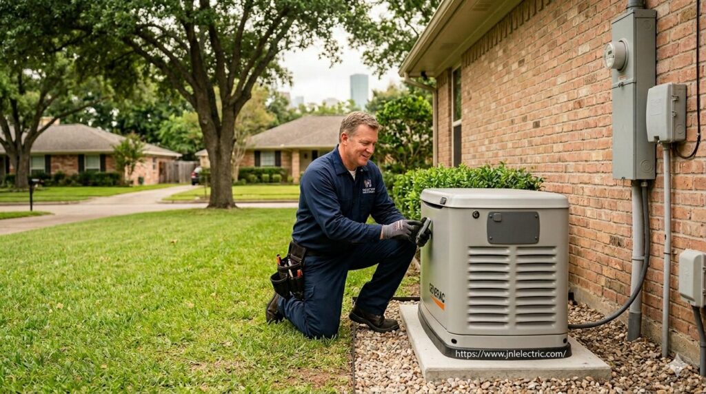 Generator Backup Power in Houston